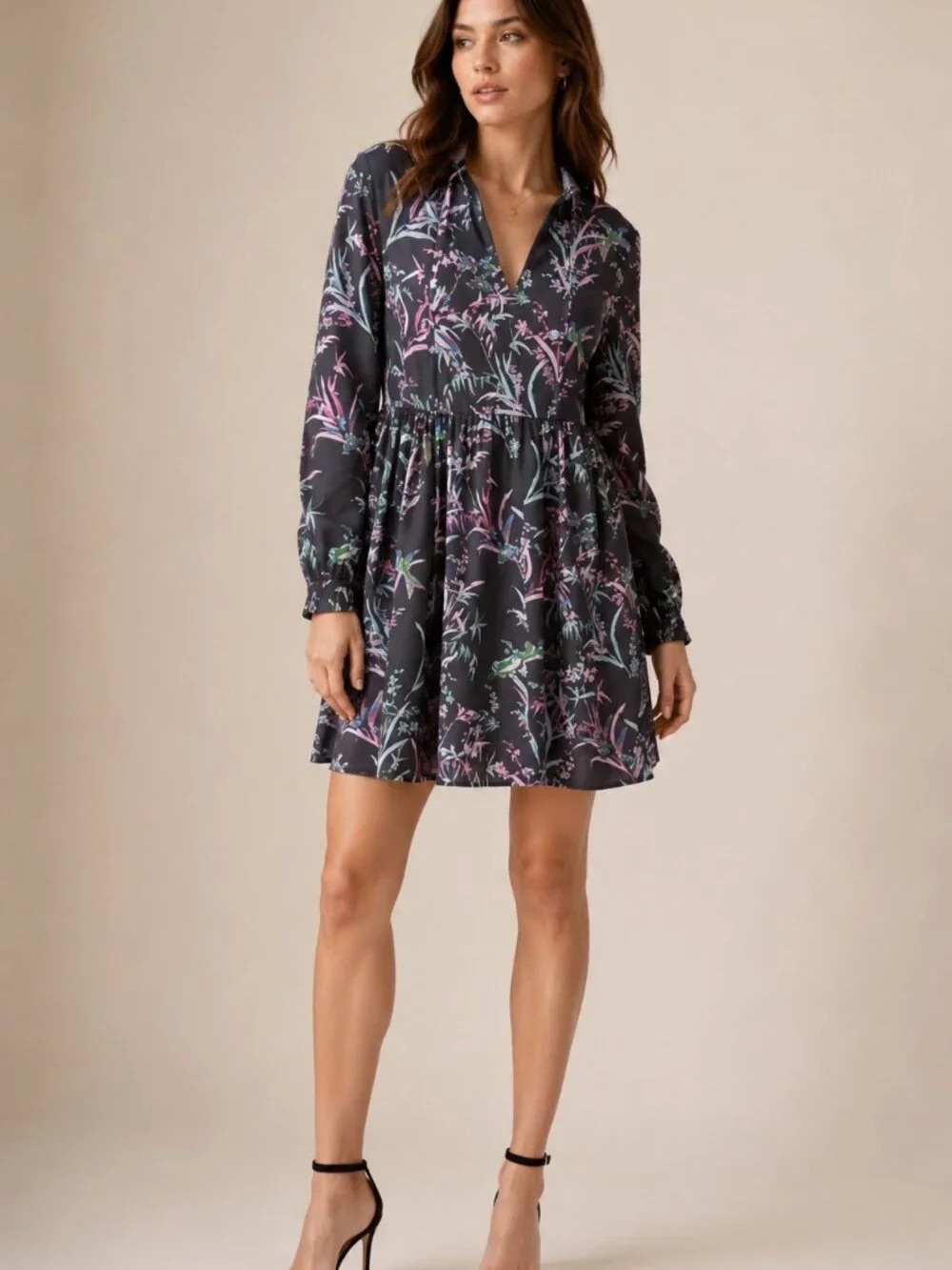 Ted Baker Duclin Mini Shirt Dress Ted Baker Size 4 / US Size 10